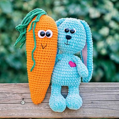 Amigurumi Lapin à la Carotte PDF Modèle Gratuit