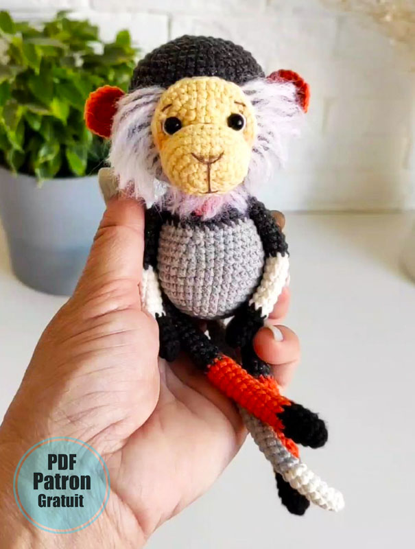 Amigurumi Mimi le Singe PDF Modèle Gratuit (2)