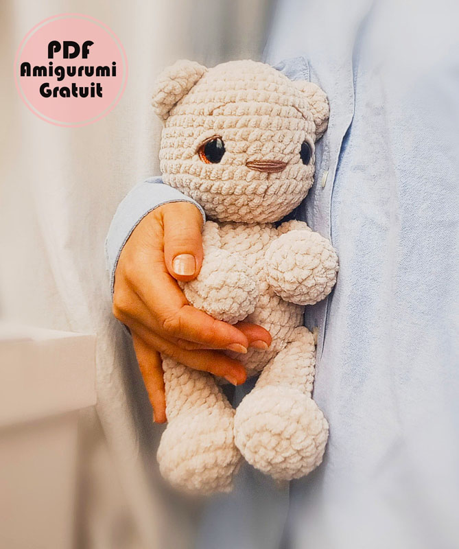 Amigurumi Ours Câlin Modèle Tuto PDF Gratuit (3)