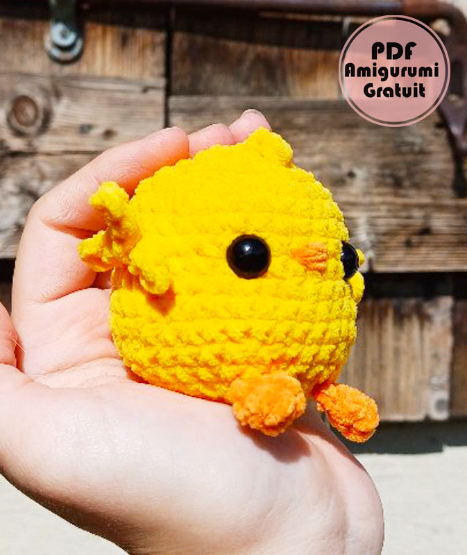 Bébé Poussin Amigurumi PDF Modèle pour débutants (3)
