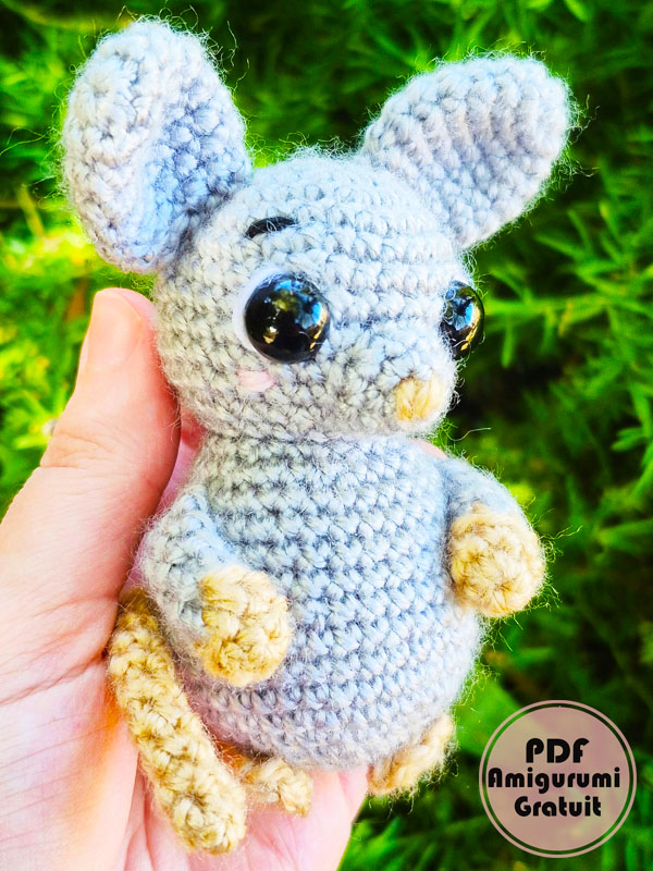 Bouton la Souris au Crochet PDF Modèle pour Débutants (2)