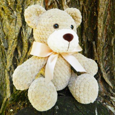 Créez un Amigurumi Ours en Peluche de 35 cm avec ce Modèle