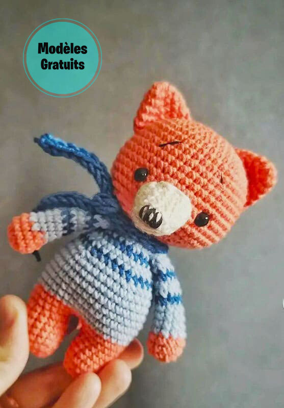 Frédéric le Renard Amigurumi modèle au crochet gratuit