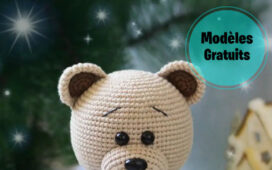 Ours blanc en Peluche Amigurumi Modèle Gratuit Crochet (1)