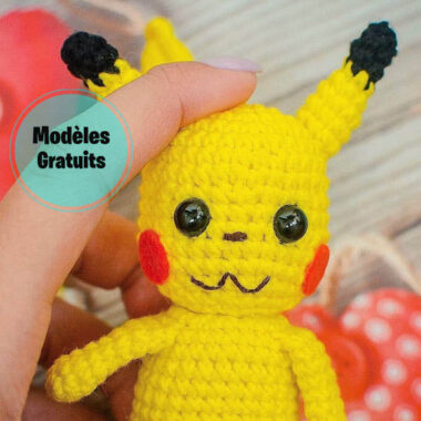 Pikachu Amigurumi modèle au crochet gratuit (2)