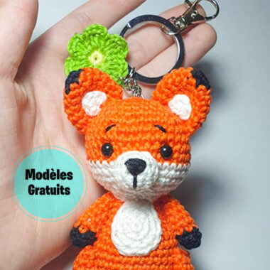 Ours Porte-clés au Crochet Amigurumi Modèle Gratuit - Amigurumibox