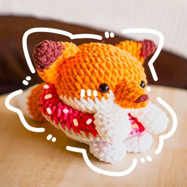 Renard sur bouée Au Crochet Modèle Étape par Étape (2)