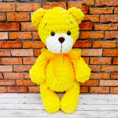 Tutoriel Ours Amigurumi Moelleux au fil Velours Modèle Gratuit