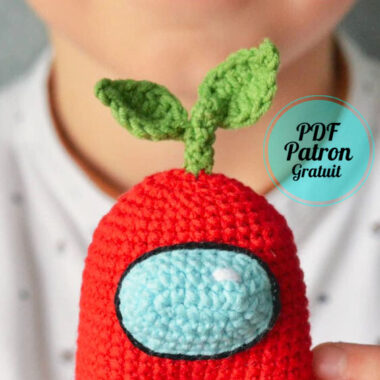 Among Us Amigurumi PDF Modèle Gratuit au Crochet