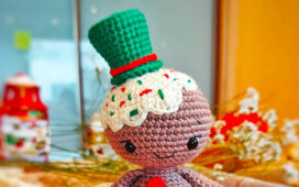 Bonhomme en pain d'épice Amigurumi PDF Modèle Gratuit (2)