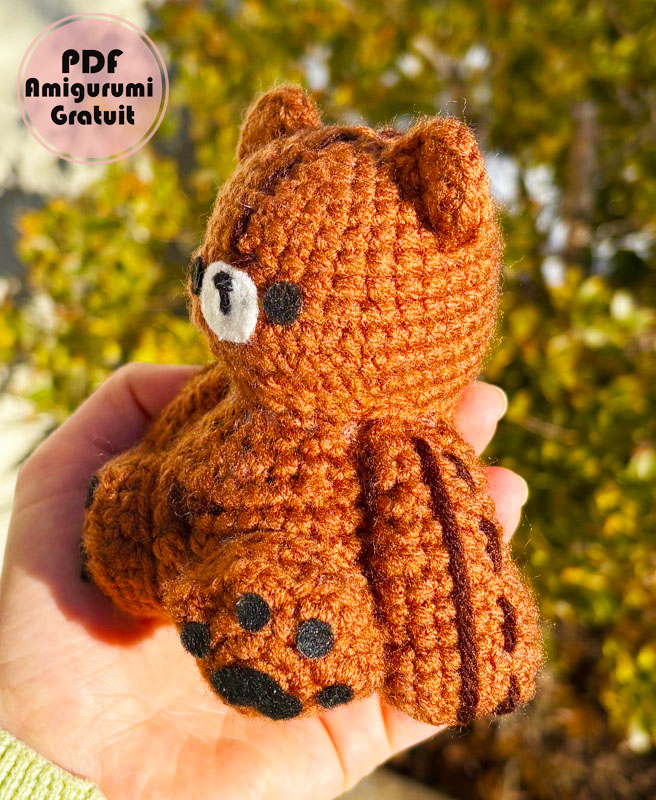 Brony Ours Rayé Amigurumi PDF Patron Pour Débutants (3)
