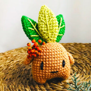 Harry Potter Mandrake Amigurumi Modèle PDF Gratuit (1)