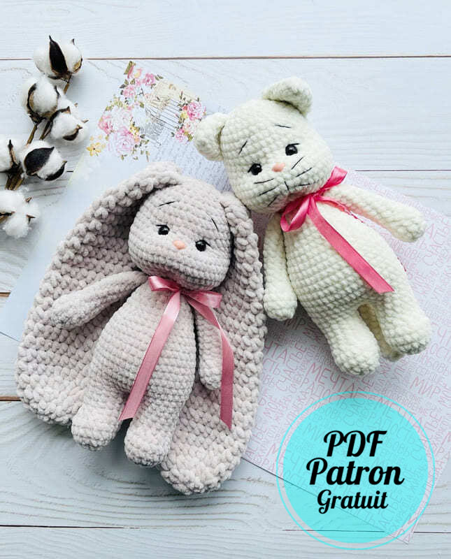 Lapin de velours Amigurumi Modèle PDF Gratuit (1)