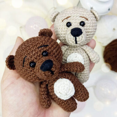 Petit Ours en Peluche Facile Amigurumi Modèle PDF Gratuit (2)