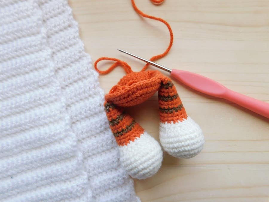 Tigre doux Amigurumi PDF Modèle Gratuit au Crochet 23 (5)