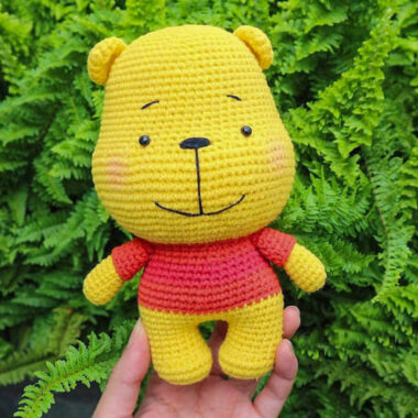 Winnie l'ourson Amigurumi Modèle PDF Gratuit (2)