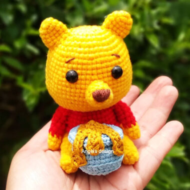 Winnie l'ourson Ours Amigurumi Modèle PDF Gratuit (2)