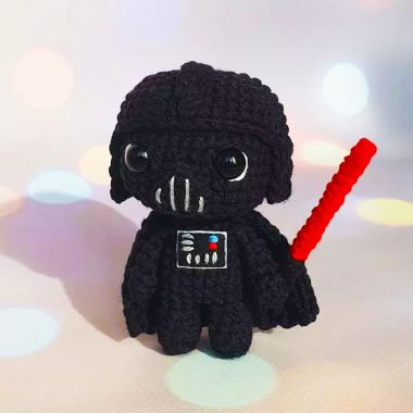 Amigurumi Dark Vador de Star Wars - Modèle Gratuit en PDF (1)