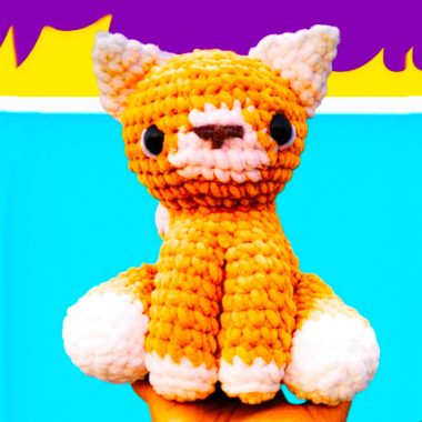 Gros Chat Poilu Amigurumi PDF Patron Gratuit (2)