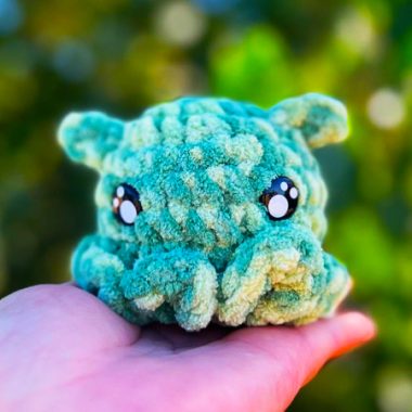 Pieuvre en Peluche Binky Amigurumi Patron Pour Débutants (1)
