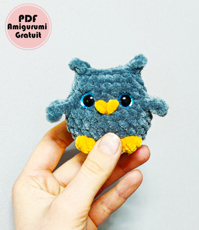 Chouette bébé au Crochet en 2 heures Tuto Gratuit (2)