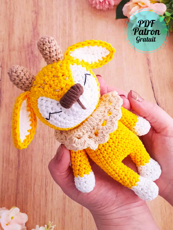Petit Cerf Simma PDF Amigurumi Patron Gratuit (3)