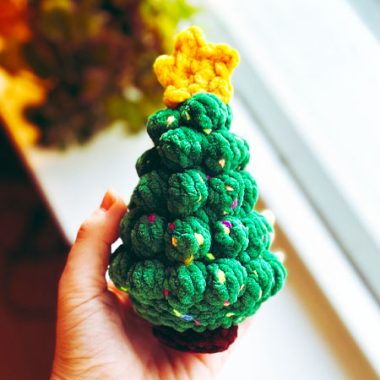 Bobble Sapin de Noël au Crochet PDF Patron Gratuit (2)