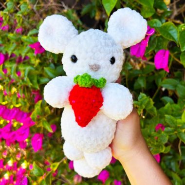 Chat Persan Chinchilla Amigurumi PDF Patron Gratuit (1)