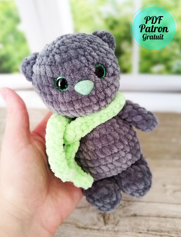 Amigurumi Chaton en peluche PDF Patron Gratuit (3)