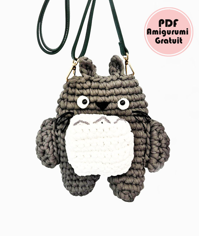 Amigurumi Totoro Sac Modèle PDF Gratuit (1)