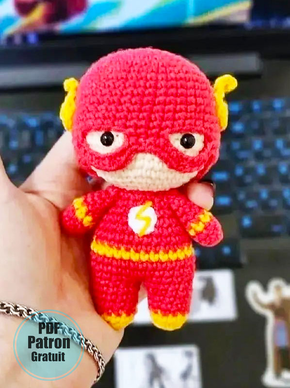 Poupée Flash PDF Amigurumi Patron Gratuit (2)