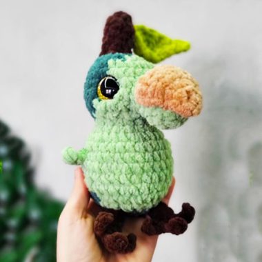 Avocadodo l'oiseau au Crochet PDF Tuto Français (1)