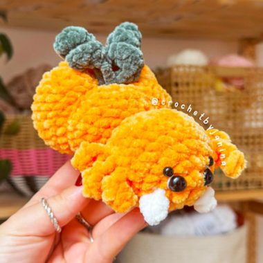 Araignée Citrouille pour Halloween Amigurumi PDF Gratuit (1)