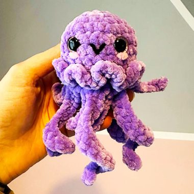 Méduse Amigurumi Patron PDF Gratuit pour Débutants (1)