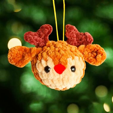 Ornement de Renne Modèle de Crochet pour Débutants (1)