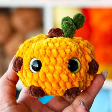 Garçon Citrouille au Crochet Modèle Étape par Étape (1)