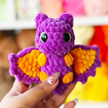 Oscar la chauve-souris Amigurumi PDF Patron Gratuit (2)