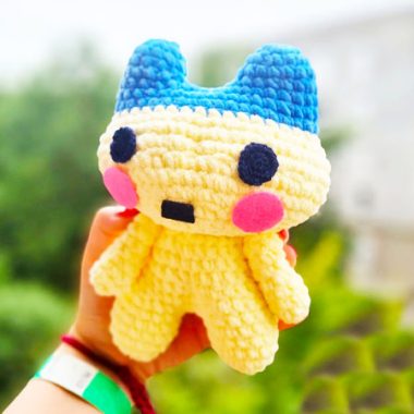 Peluche Mametchi au Crochet PDF Patron Gratuit (2)