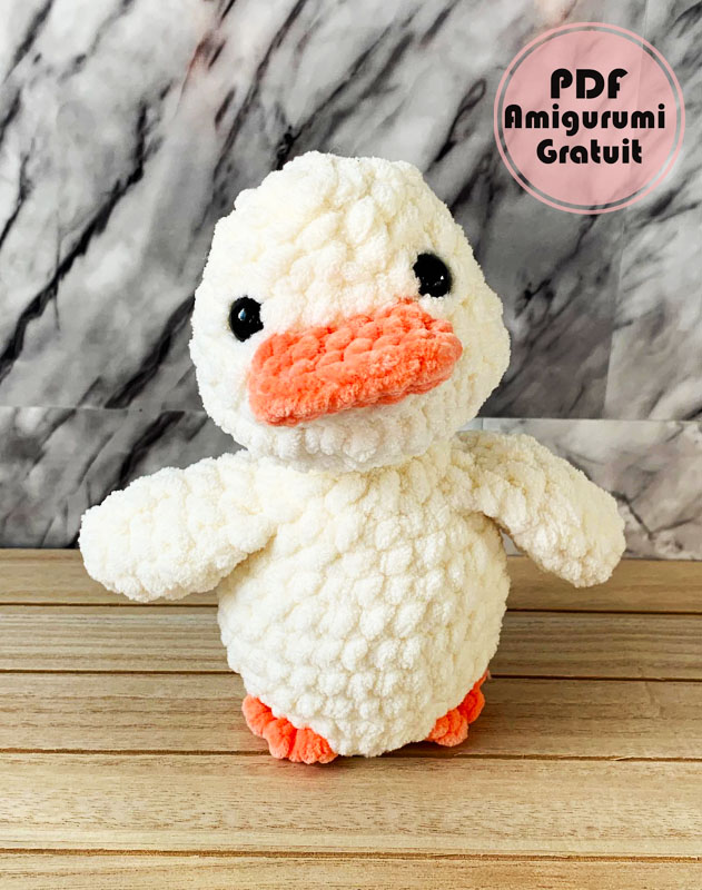 Waddle le Canard Modèle Amigurumi Tuto Français (3)
