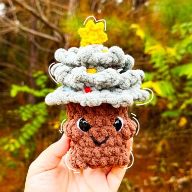 Petit Sapin de Noël au Crochet Modèle Étape par Étape (1)