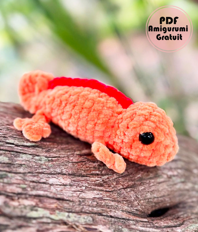 Carmie le Caméléon au Crochet Tuto Français (3)