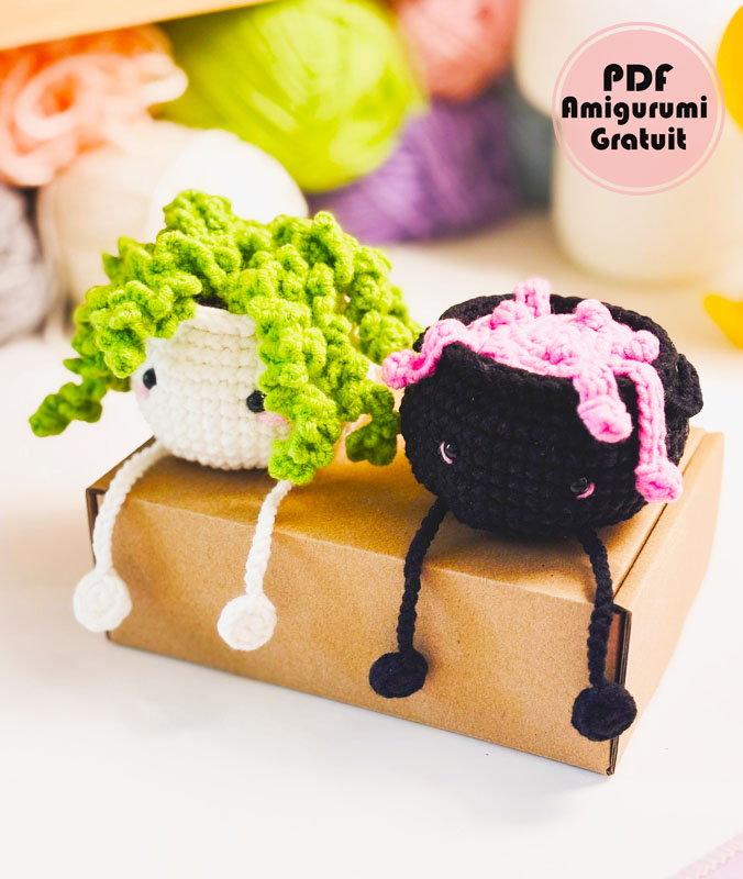 Chaudron à Longues Jambes au Crochet Modèle Gratuit (3)